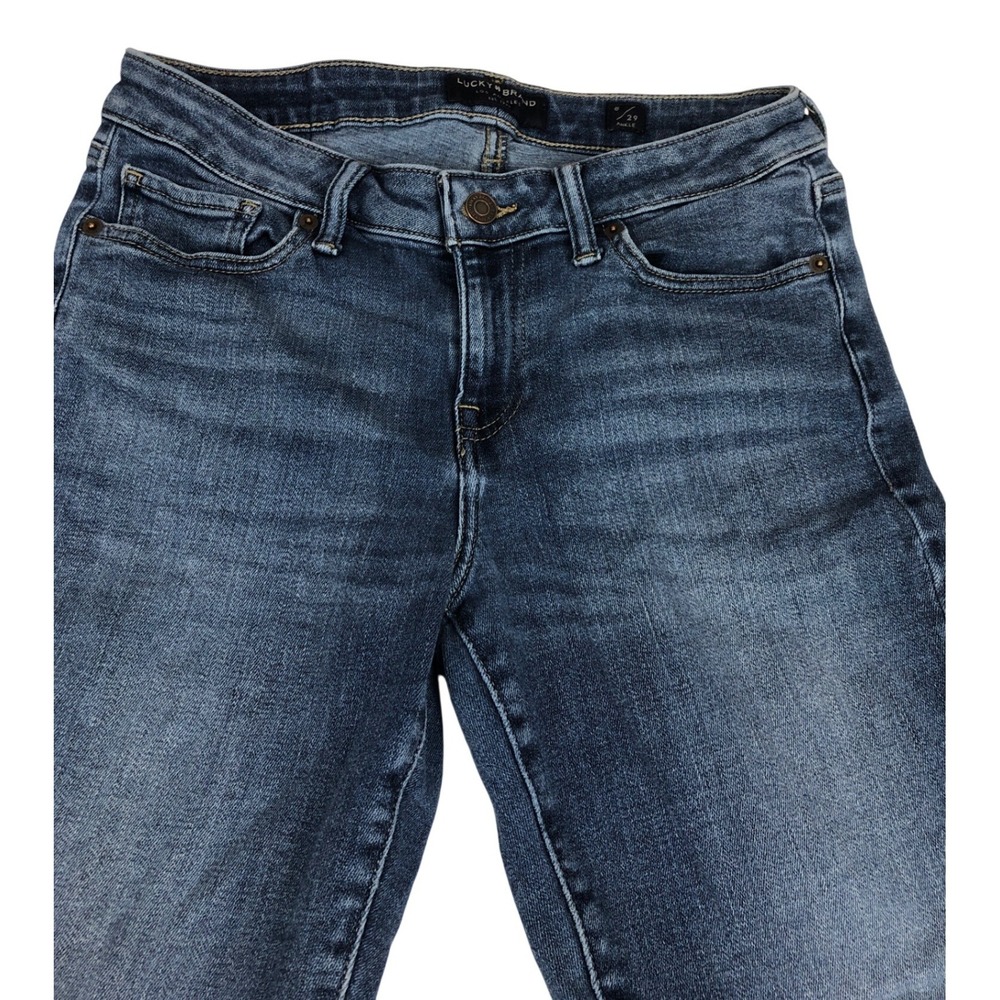 Lucky‎ Brand Lolita Skinny Jeans Womens 8/29 Low Rise Ankle Blue Denim 7WP10499 - Picture 9 of 10